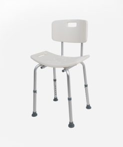 Silla de ducha con respaldo