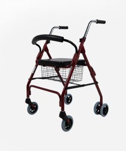 Andador Rollator con frenos por presión