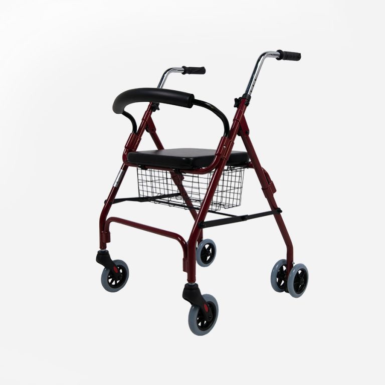 Andador Rollator con frenos por presión