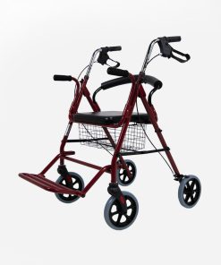 Silla Rollator con frenos en empuñadura