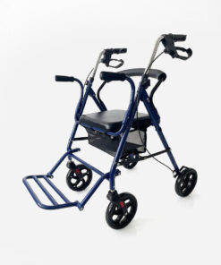 Silla Rollator con frenos en empuñadura